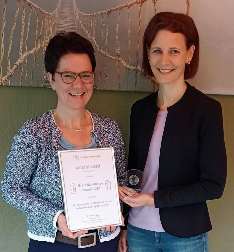 Brain Excellence Award Preisrägerin Astrid Leitl